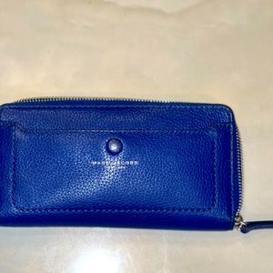 Marc Jacobs zip leather continental wallet